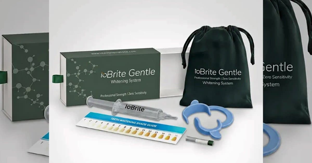 Zero-Sensitivity Whitening System ioBrite Gentle Launches to Address Peroxide Discomfort