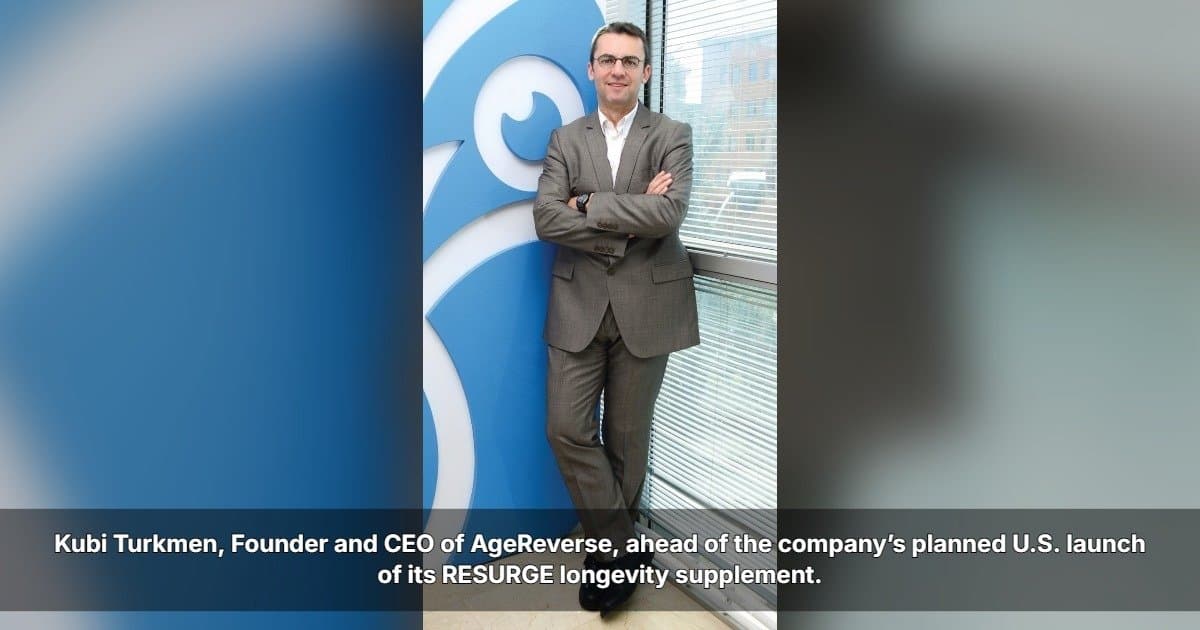 AgeReverse Expands to U.S. Market with RESURGE Supplement Targeting Hallmarks of Aging