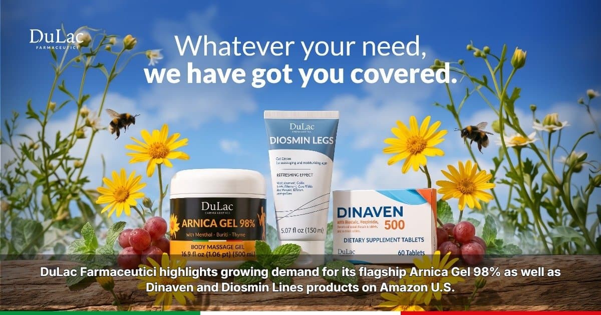 DuLac Farmaceutici Gains Strong Consumer Demand on Amazon U.S., Eyes Broader Market Expansion